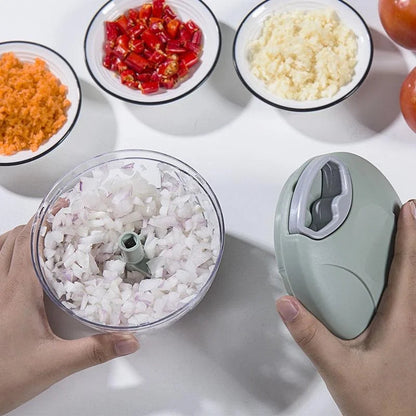 Manual Meat & Vegetable Mincer Hand Chopper