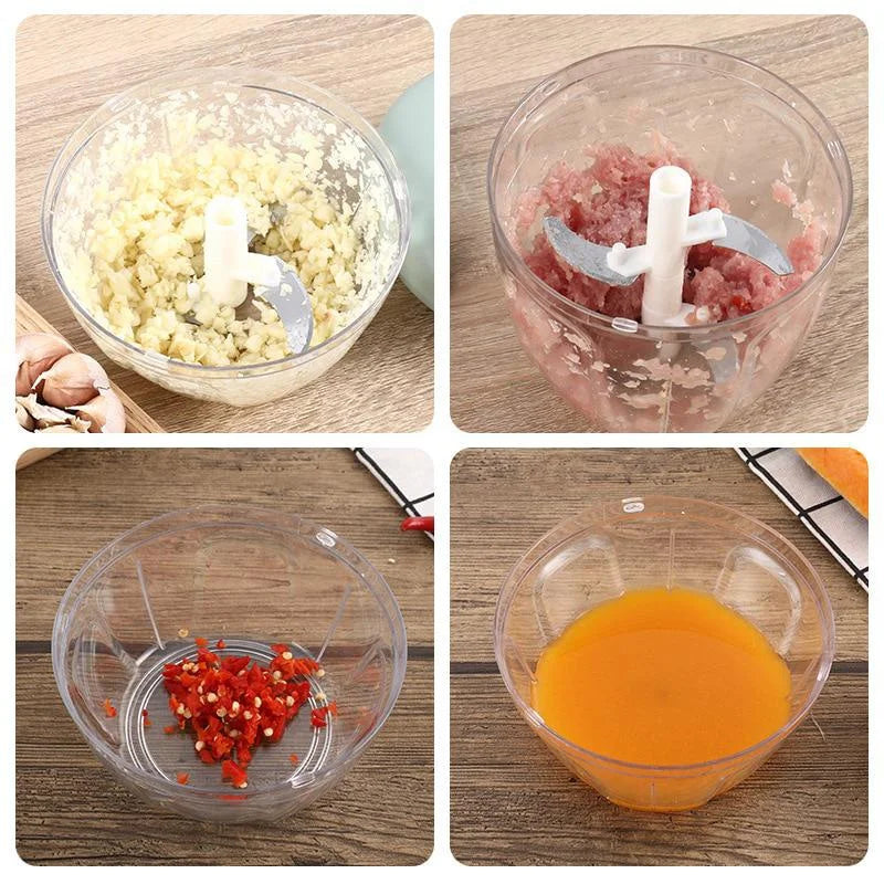 Manual Meat & Vegetable Mincer Hand Chopper