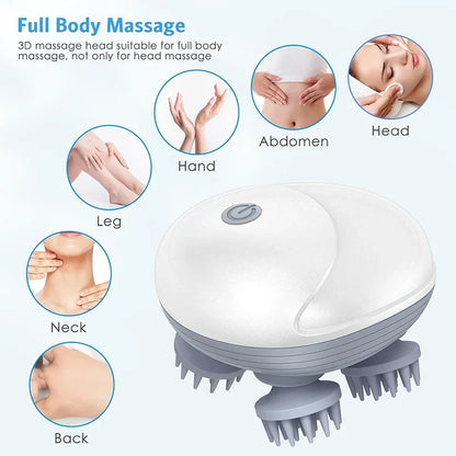 Electric Scalp Head Massager