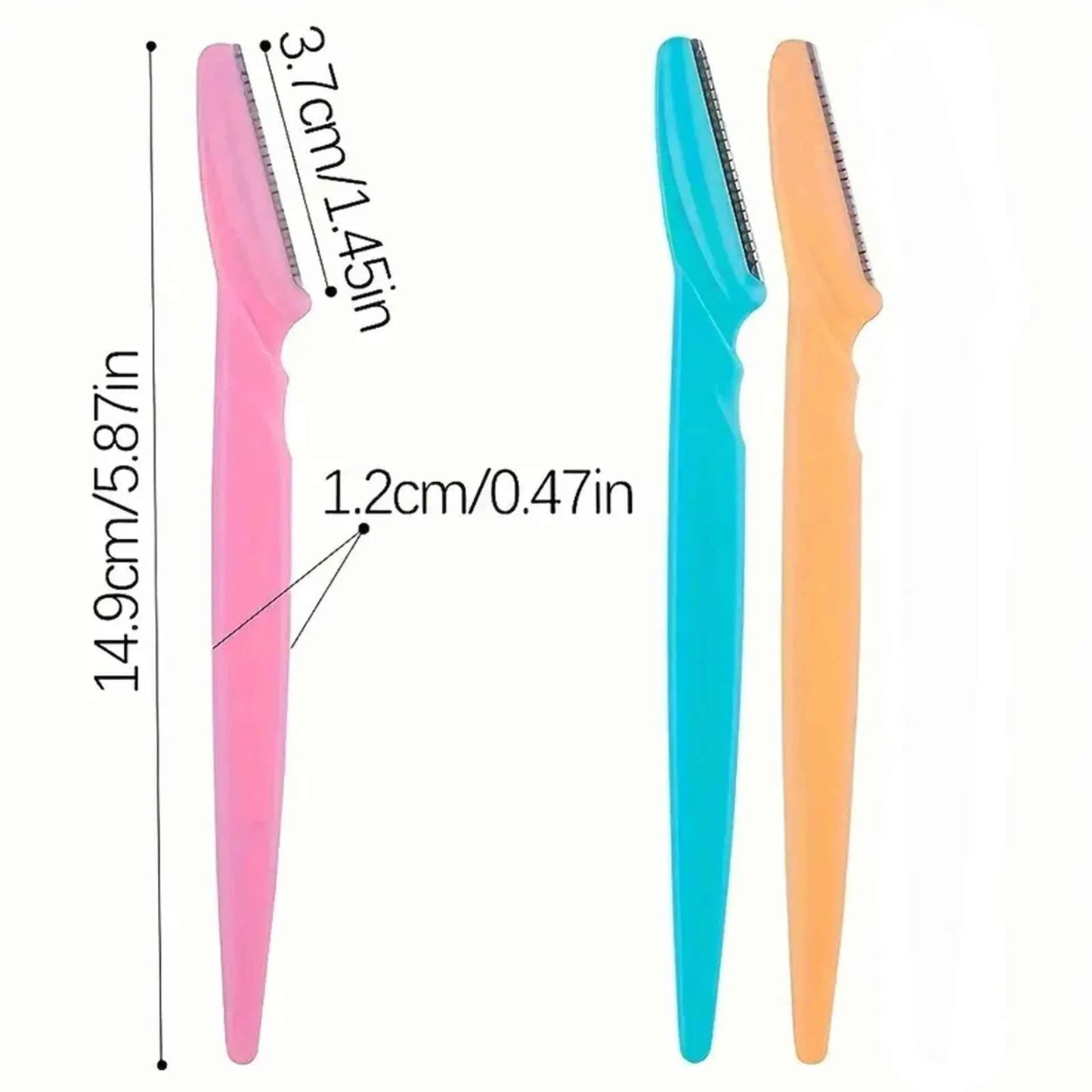 Eyebrow Trimmer Makeup Beauty Tools Safe Eye Brow Razor Face Body Hair Removal Shaver Blades Woman Eyebrows Shaping Knife