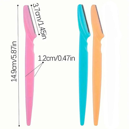 Eyebrow Trimmer Makeup Beauty Tools Safe Eye Brow Razor Face Body Hair Removal Shaver Blades Woman Eyebrows Shaping Knife