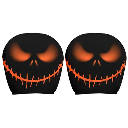 ⏳Limited-time 50% off⏰Spooky Red Eye Car Headrest Cover👁️‍🗨️🚗