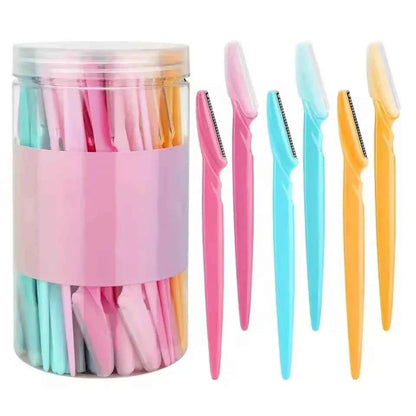 Eyebrow Trimmer Makeup Beauty Tools Safe Eye Brow Razor Face Body Hair Removal Shaver Blades Woman Eyebrows Shaping Knife