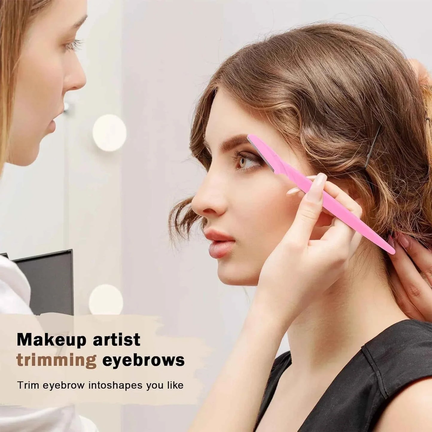 Eyebrow Trimmer Makeup Beauty Tools Safe Eye Brow Razor Face Body Hair Removal Shaver Blades Woman Eyebrows Shaping Knife