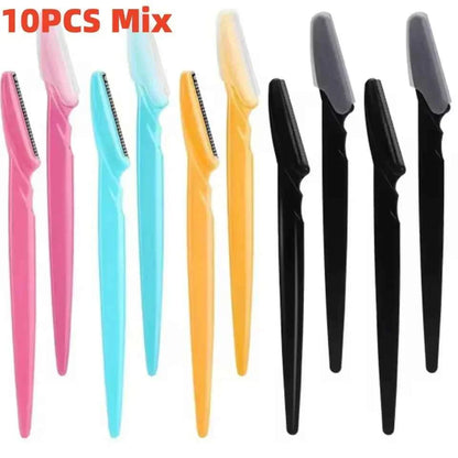 Eyebrow Trimmer Makeup Beauty Tools Safe Eye Brow Razor Face Body Hair Removal Shaver Blades Woman Eyebrows Shaping Knife