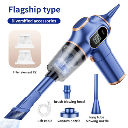 Wireless Mini Car Vacuum Cleaner High Power for Home Office & Sofa
